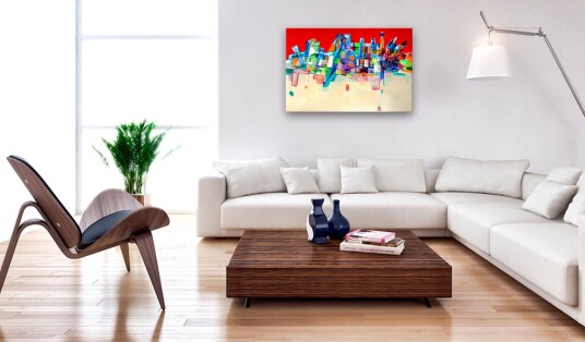 Tavle Abstract Architecture 90X60 Artgeist sp. z o. o.