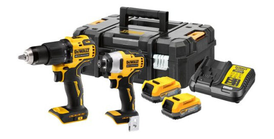 DEWALT VERKTØYSETT 18V POWERST DCK2062E2T