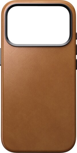 Nomad Traditional MagSafe Skinndeksel til iPhone 18 Pro Lys brun