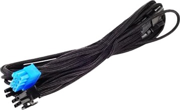 SilverStone PP06 PCIe 8 Pin Strømkabel Svart SST PP06B 2PCIE70