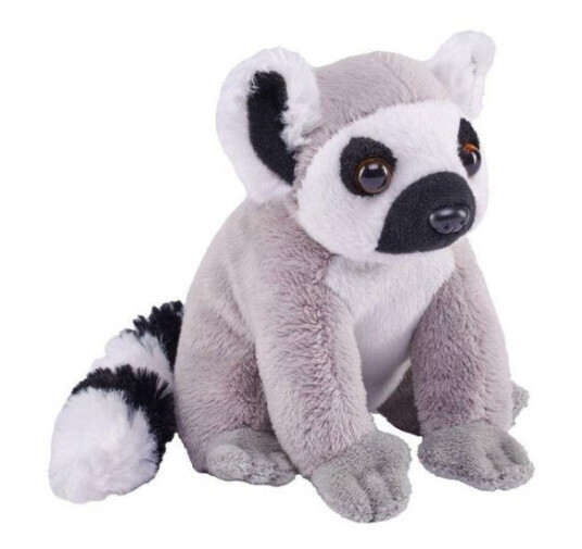 Wild Republic Pocketkins Plysjbamse Ringhalelemur