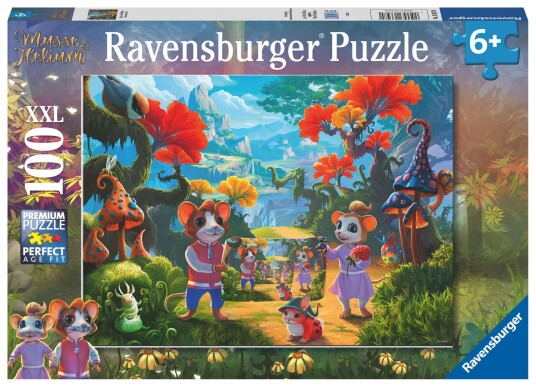Ravensburger Puslespill 100 Musse & Helium Ravensburger