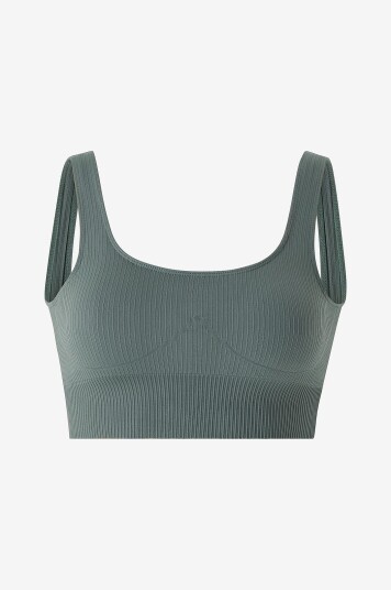 Aim'n - Sports-bh Ribbed Seamless Bra - Grønn