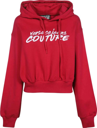 Versace Jeans Couture Dame Gensere & Hettegensere Rød 2XS, Versace Jeans Couture Dame Gensere & Hettegensere Rød 2XS,