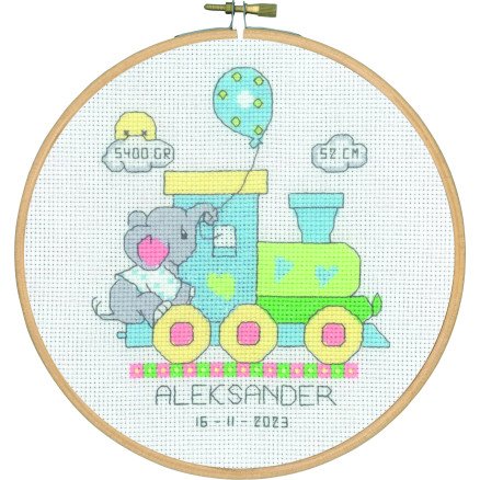 Permin Broderisett Alexander Ø18cm