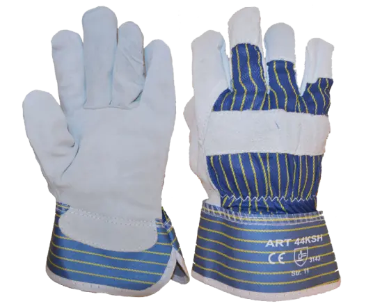 Arbeidshanske Oksespalt Hanske m/mansjett 10/XL