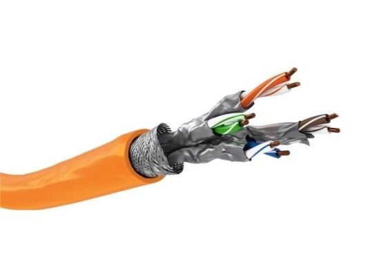 Goobay Cat 7A Duplex S/Ftp Lszh 50M Orange Solid