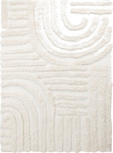 Ryetepper Cazorla Natural Cotton Shaggy off white Størrelse: 240 x 340 cm Ryetepper Cazorla Natural Cotton Shaggy off white Størrelse: 240 x 340 cm