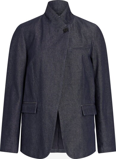 Vila Vileata L/S Dnm Blazer   DARK BLUE DENIM   38