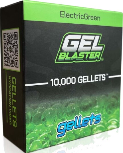 Gel Blaster Gellets (10 000 stk.) grønn