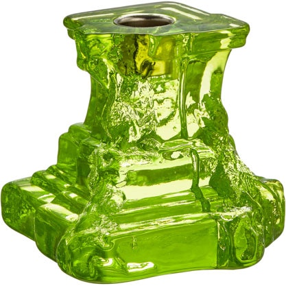 Kosta Boda Rocky Baroque Lysestake 95 mm Kryptonitt