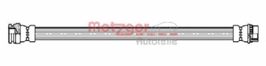 Bremseslange METZGER 4111143 Bremseslange METZGER 4111143