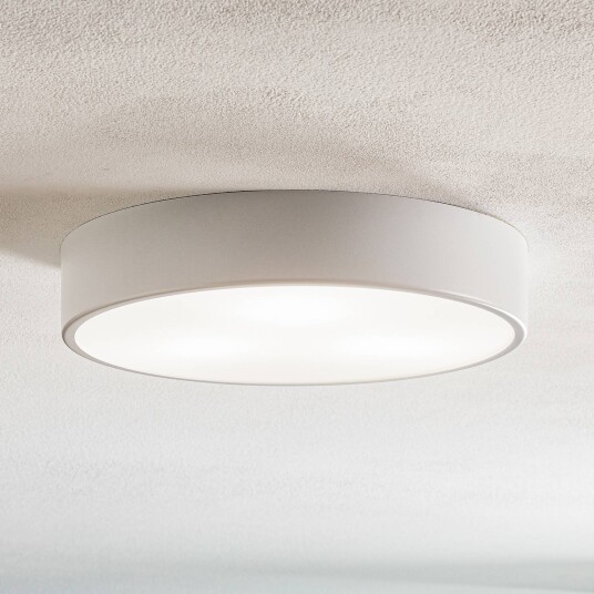 TEMAR LIGHTING Cleo 400 taklampe hvit sensor IP20 Ø 40 cm metall TEMAR LIGHTING Cleo 400 taklampe hvit sensor IP20 Ø 40 cm metall