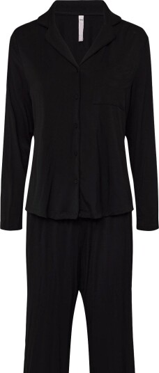 Hunkemöller Pj Ls Jersey Essential BLACK L Hunkemöller Pj Ls Jersey Essential BLACK L