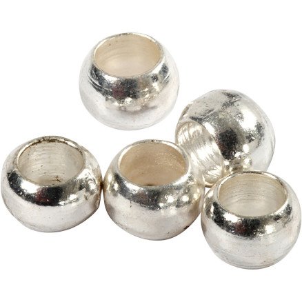 Diverse Wireklemmer dia 2 mm sølv 100 stk 1 pk