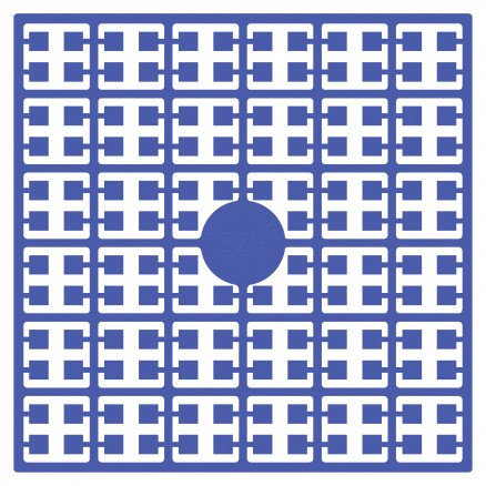 Pixelhobby Midi perler 529 Mørk sjøblå 2x2mm 140 piksler