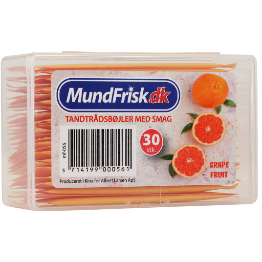 Floss med smaksatt tanntråd Pakket 30 stk. GRAPEFRUIT Floss med smaksatt tanntråd Pakket 30 stk. GRAPEFRUIT