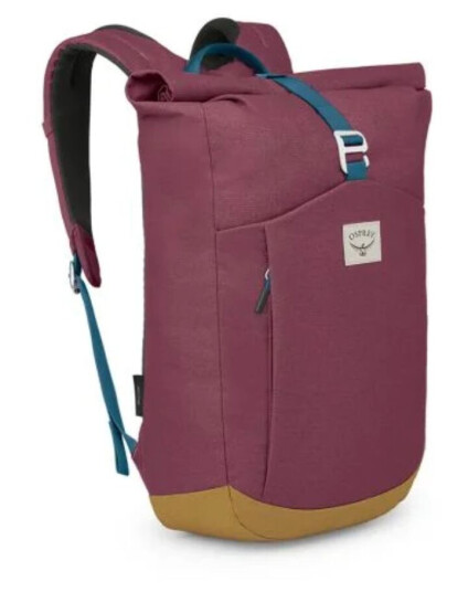 Osprey Arcane Roll Top Sekk 22L Allium Red/Brindle Brown O/S Osprey Arcane Roll Top Sekk 22L Allium Red/Brindle Brown O/S