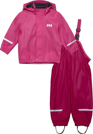 Helly Hansen K Bergen Fleece Pu Rainset 2.0 - CRANBERRY - 86