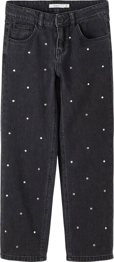 Name It Nkfrose Straigh Rhine Jeans 3366 Be Noos Black 146