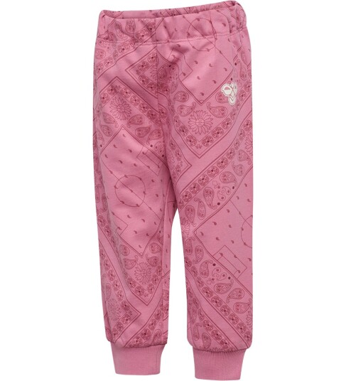 Hummel Hmlmini Loose Paisley Aop Pants Pink 104 Hummel Hmlmini Loose Paisley Aop Pants Pink 104
