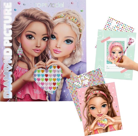 TOPModel Aktivitetsbok Create Your Diamond Picture Blandet