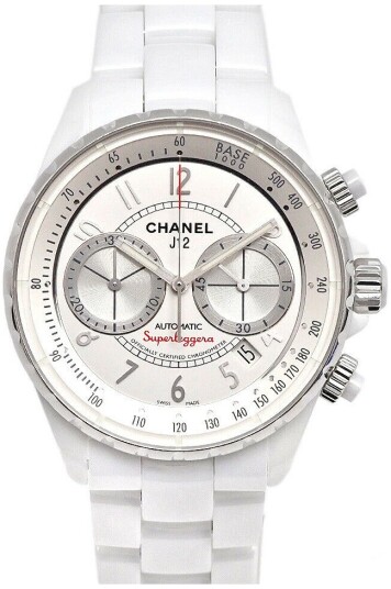 Chanel Herreklokke H3410 J12 Hvit/Keramik Ø41 mm Chanel Herreklokke H3410 J12 Hvit/Keramik Ø41 mm