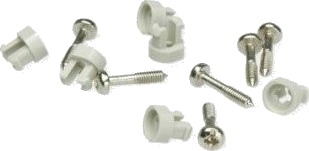 Schroff Nts Nippel/Halsskruue 6 Stk (21101928) 21101928