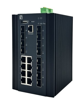 Šakotuvas Level One Levelone Switch 20X Ge Igu-2072 8X 1Gbe,8X 2.5Gbe Sfp Sw Šakotuvas Level One Levelone Switch 20X Ge Igu-2072 8X 1Gbe,8X 2.5Gbe Sfp Sw