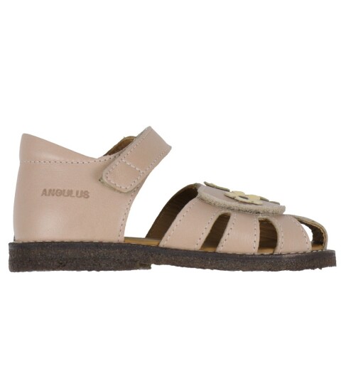 ANGULUS Sandals - Flat - Closed Toe - Pink - 25 ANGULUS Sandals - Flat - Closed Toe - Pink - 25