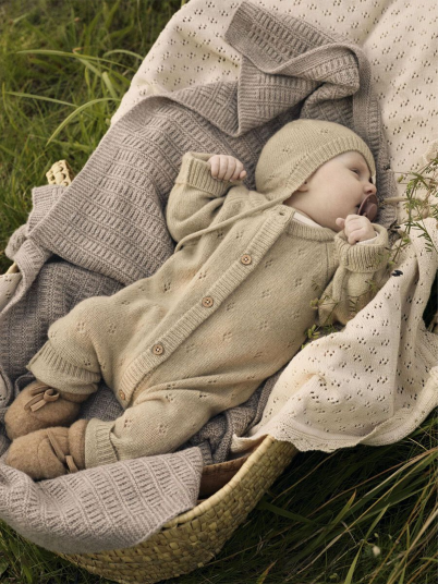 Lil  Atelier Nalio Knit Suit Beige 74