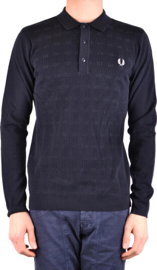 Fred Perry Herre Topper Blå S,