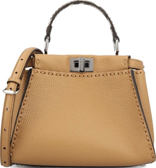 Fendi Dame Vesker Brun ONE SIZE,