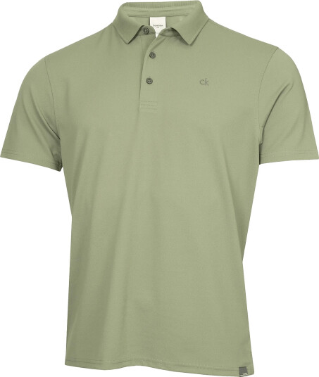 Calvin Klein Golf Metro Liquid Touch Polo Khaki green M
