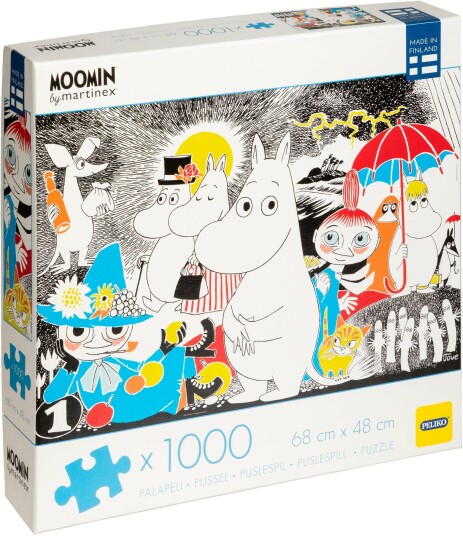 Mummitrollet Comic Book Cover 1 Puslespill 1000 Brikker Mummitrollet Comic Book Cover 1 Puslespill 1000 Brikker