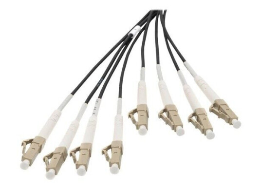 DIGITUS breakout cable 30 m black Svart 30 meter