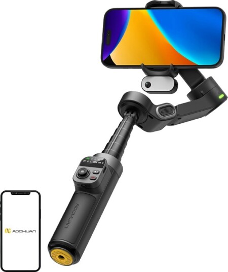 AOCHUAN X3 Gimbal with AI Sensor (Black)