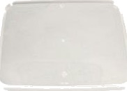 Plastlåg 2540 195X195 Mm Fryseegnet Til  20C Pp Klar Til Bøtter 195X195 Mm,12 Stk/Ps   12 Stk.