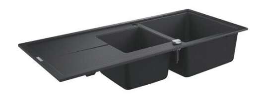 Grohe K400 kjøkkenvask 116x50 cm, sort Grohe K400 kjøkkenvask 116x50 cm, sort