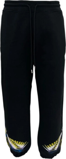 Marcelo Burlon Herre Bukser Svart L, Marcelo Burlon Herre Bukser Svart L,