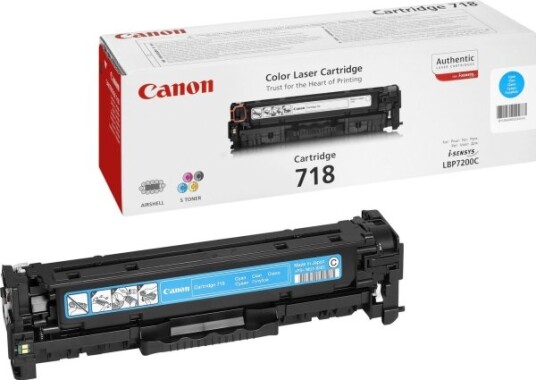 Canon Crg-718 C 2900 Sider Cyan 1 Stykker