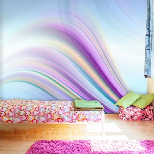 Veggmaleri Rainbow Abstract Background 200x154 - Artgeist sp. z o. o.