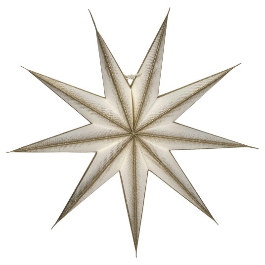 House Doctor D9 Point Stjerne Ø45cm Off white/Champagne