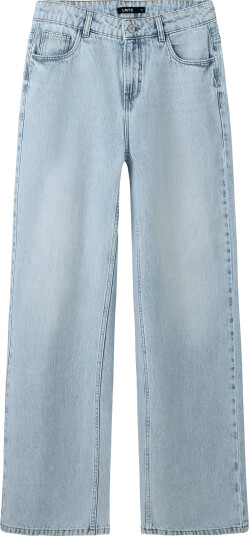 LMTD Nlfbirm Dnm Lw Lc Wide Pant Blue 128