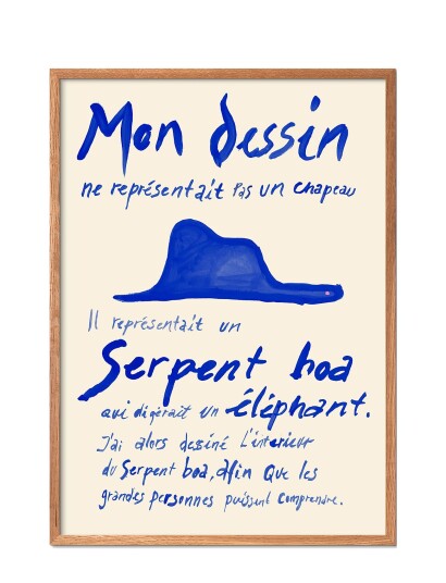 PSTR Studio Pstr Studio - Sissan - Le Petit Prince - Multi/patterned - 50X70CM