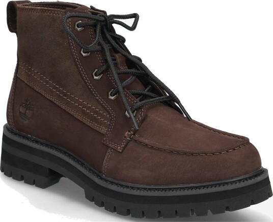 Timberland Mid Lace Up Boot DK BRN NUBUCK 40