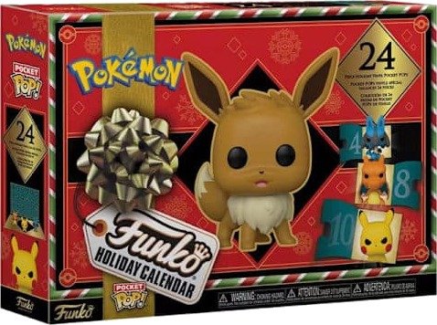 Julekalender   Pokemon 24 dagers adventskalender Pocket Pop Blind Box gave