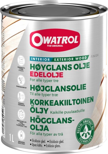 Owatrol Treolje 0,5l Høyglans Edelolje
