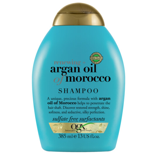 Ogx Arganolje Sjampo 385ml - Fuktighetsgivende og Pleie