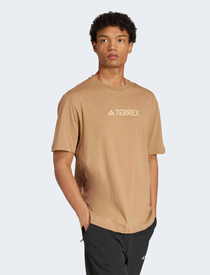adidas Terrex Tx Logo Tee - Beige - XS